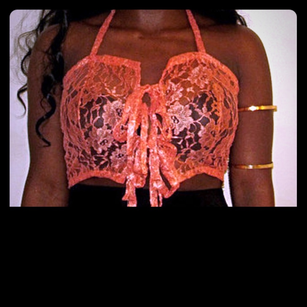 SASS Lace Crop Top.